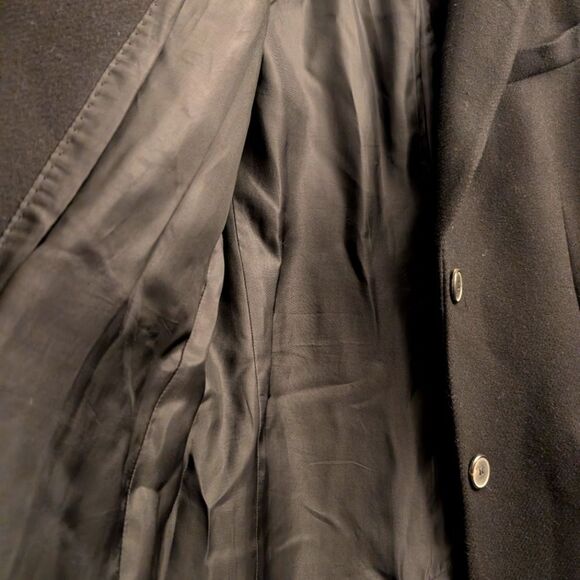 Zara Manteco Tailored Wool Coat Medium - Picture 2 of 12